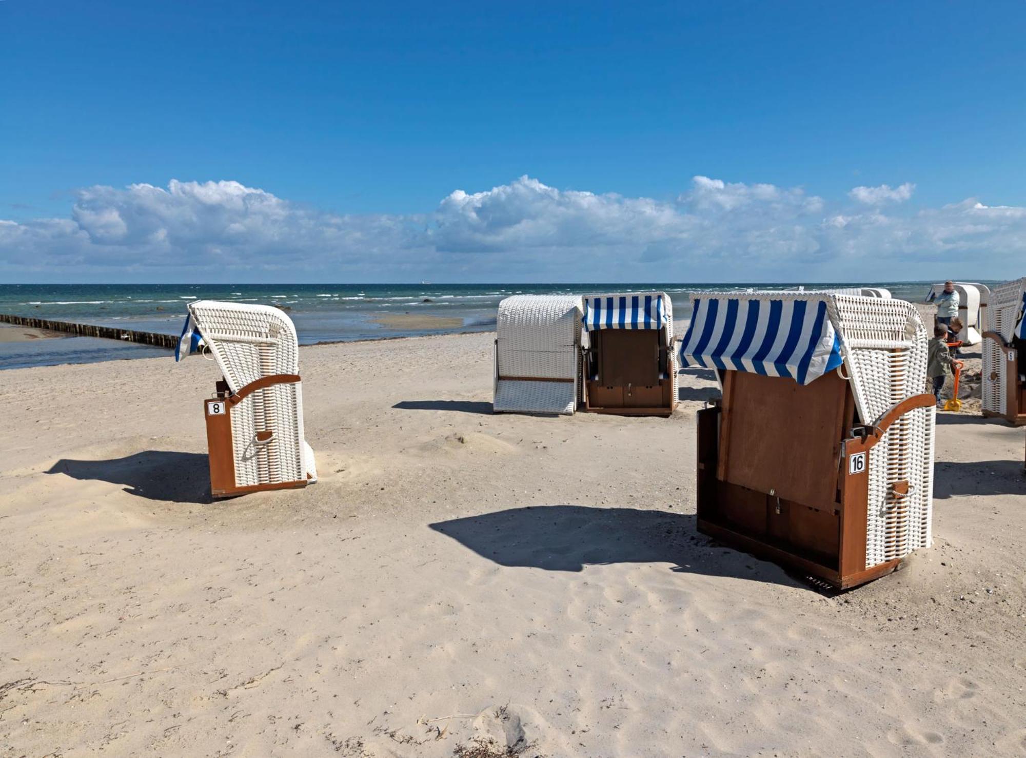 Reihenhaeuser Timmendorf Strand Haus Sonnenaufgang Insel Poel Buitenkant foto